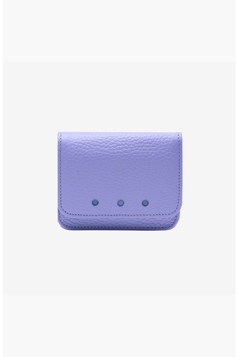 Ascot Flapover Card Case, Main, color, Lavender