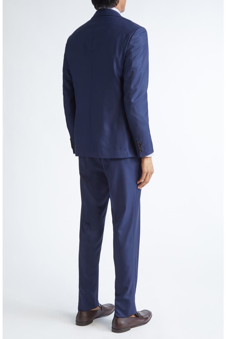 Plaid 15milmil15 Wool Suit, Alternate, color, DARK BLUE