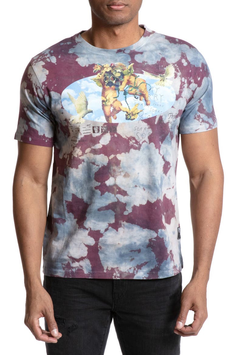 Althea Cotton Graphic Tee, Main, color, MULTI