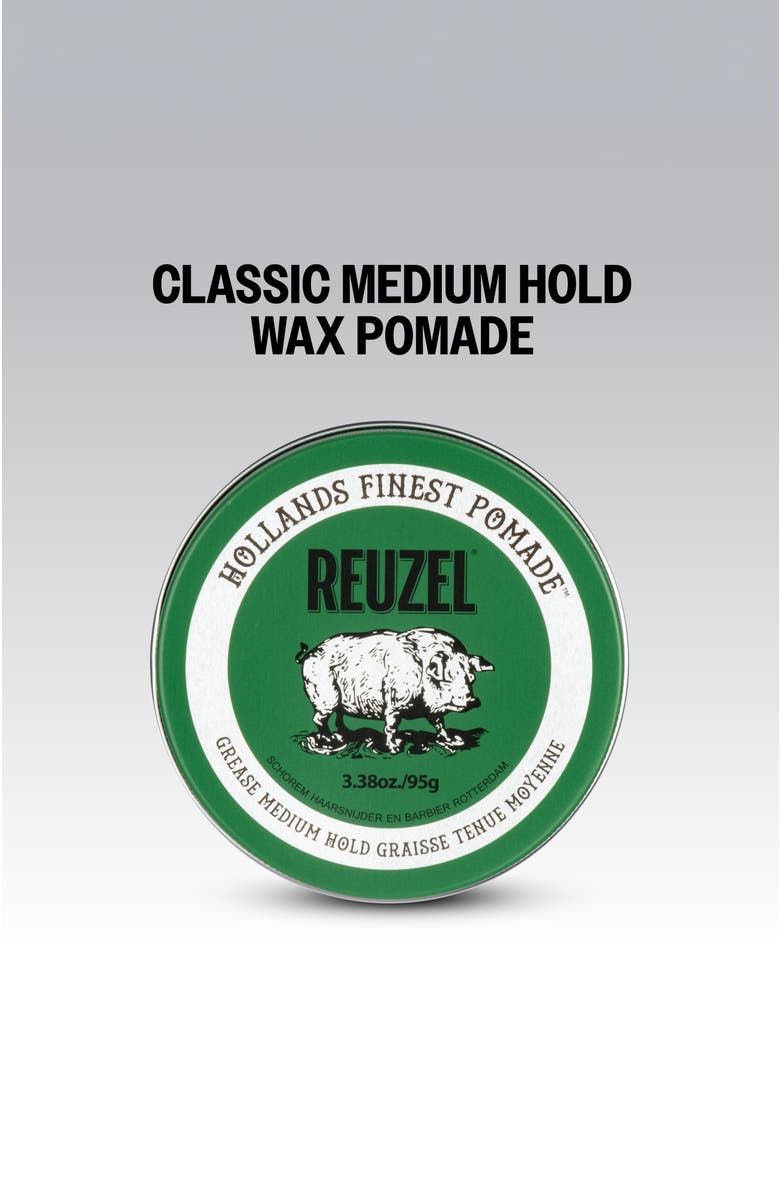 REUZEL Green Pomade Grease, Alternate, color, NO COLOR