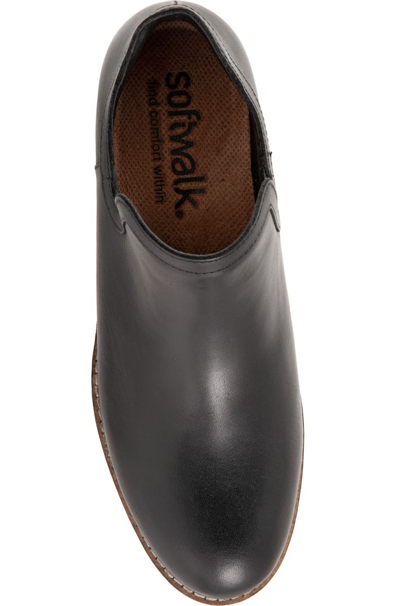 SoftWalk<sup>®</sup> Woodbury Leather Bootie, Alternate, color,