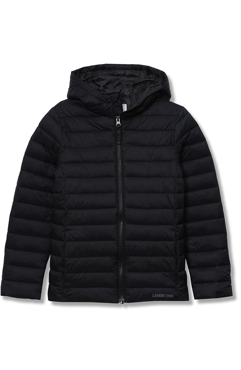 Lands' End Kids Husky Insulated Hooded Jacket, Alternate, color,