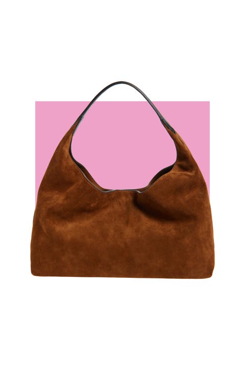 The Mylie Suede Shoulder Bag