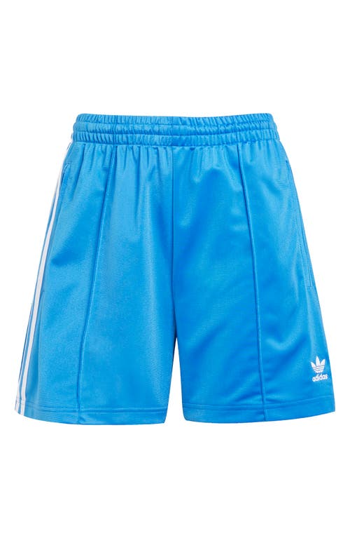 Shop Adidas Originals Firebird Recycled Polyester Shorts In Blue