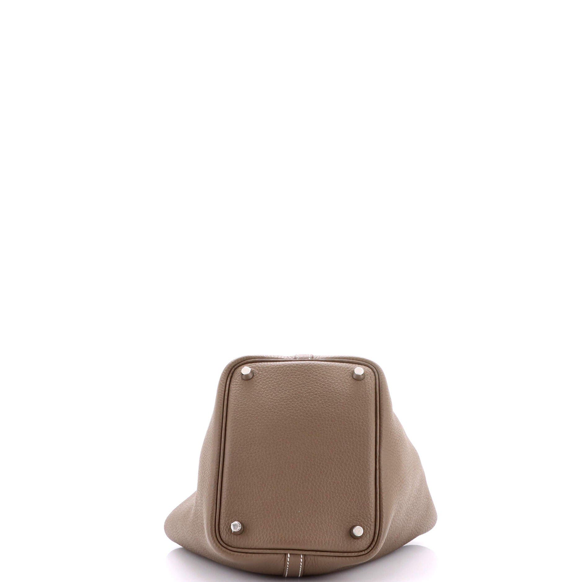 Pre-Owned Hermes Picotin Lock Bag Clemence PM, Alternate, color, Etoupe