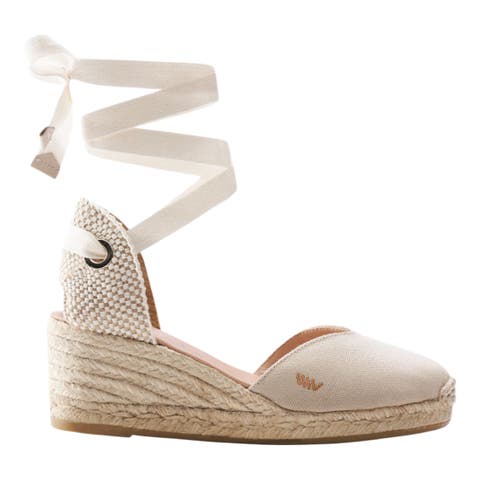 Gava Canvas Espadrille Wedges