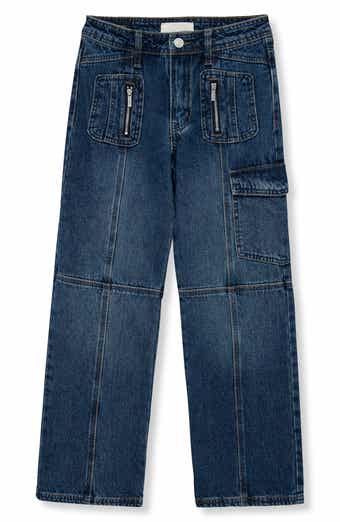 Habitual Kids Kids' Paneled Wide Leg Jeans