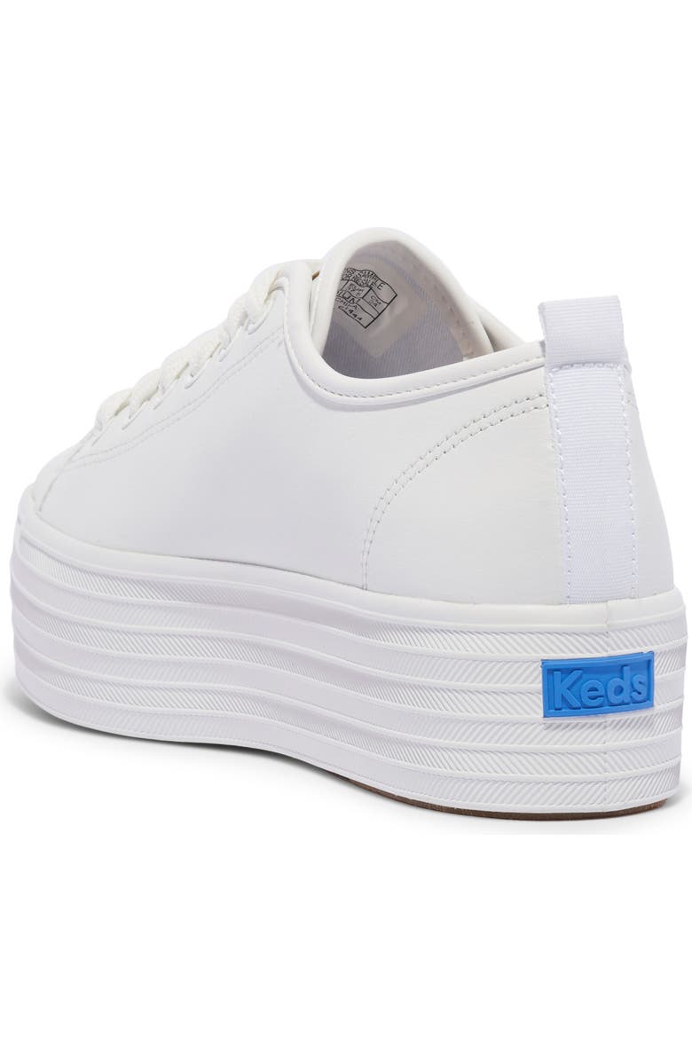 Keds<sup>®</sup> Triple Up Sneaker, Alternate, color, White Leather
