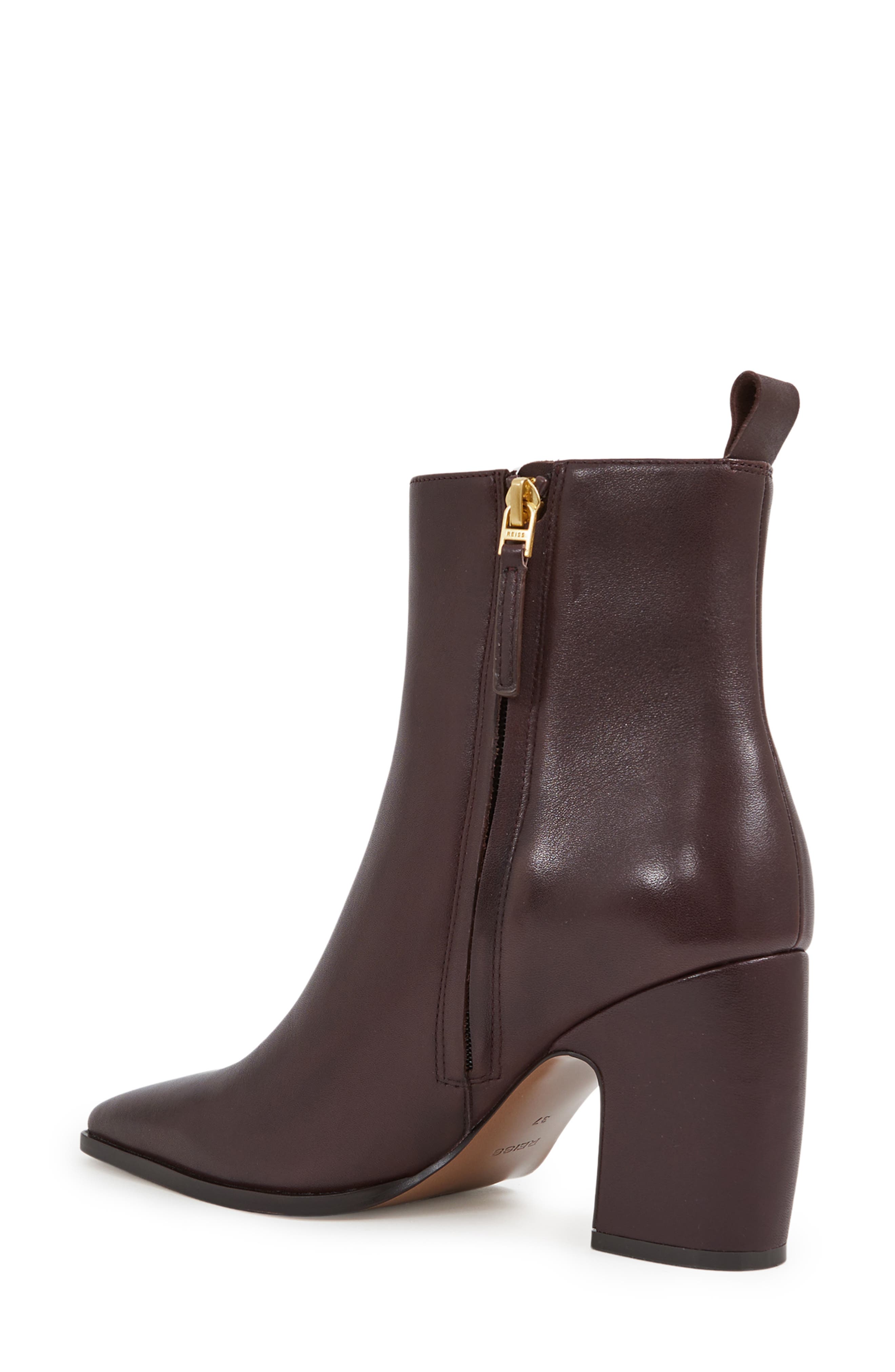 Amy Pointed Toe Bootie, Alternate, color, OXBLOOD/ OXBLOOD