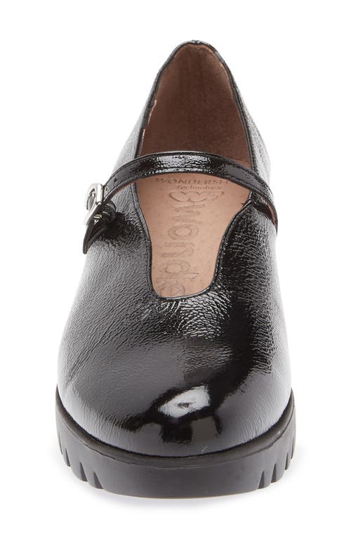 Wonders C-33341 Platform Wedge Mary Jane Shoe