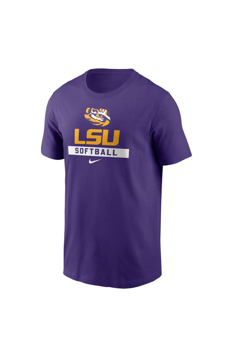 Nike Men's Nike Purple LSU Tigers Softball T-Shirt, Alternate, color, Purple