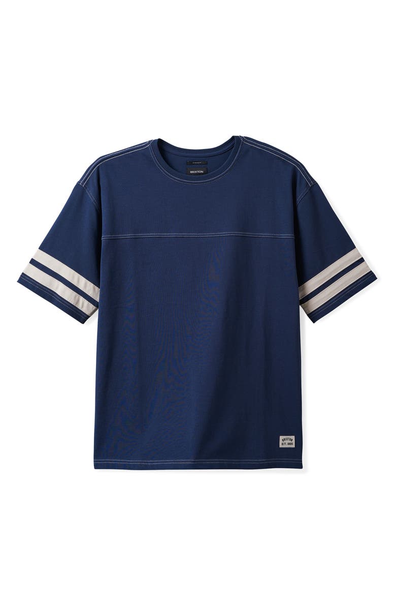 Brixton Varsity Football Heavyweight T-Shirt, Alternate, color,