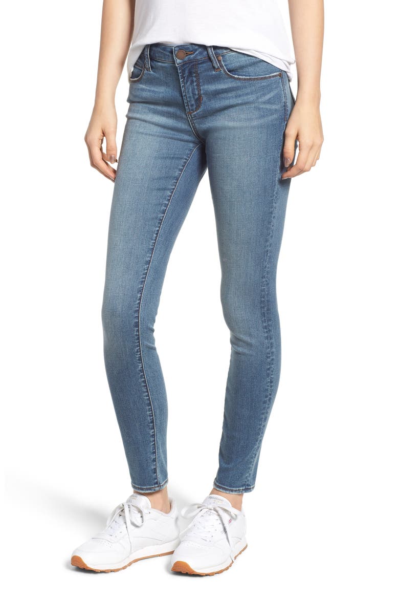 Sarah Skinny Jeans, Main, color, DOVER