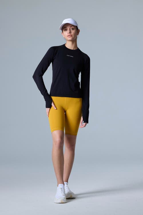 Cozy Zero Tech Merino Classic Fit Long Sleeve Top In Black