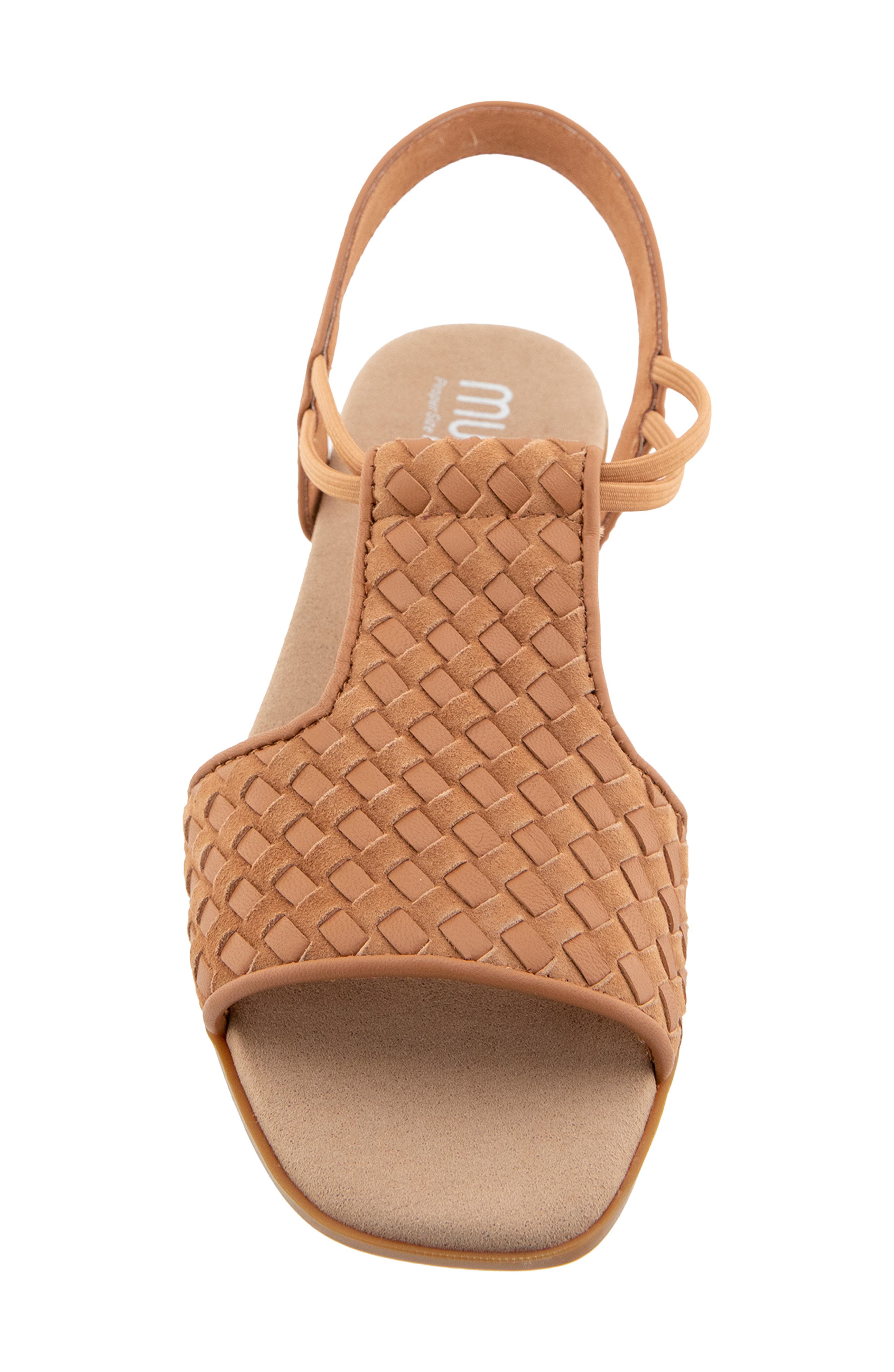 Susan Sling Back Sandal, Alternate, color, TAN WOVEN LEATHER