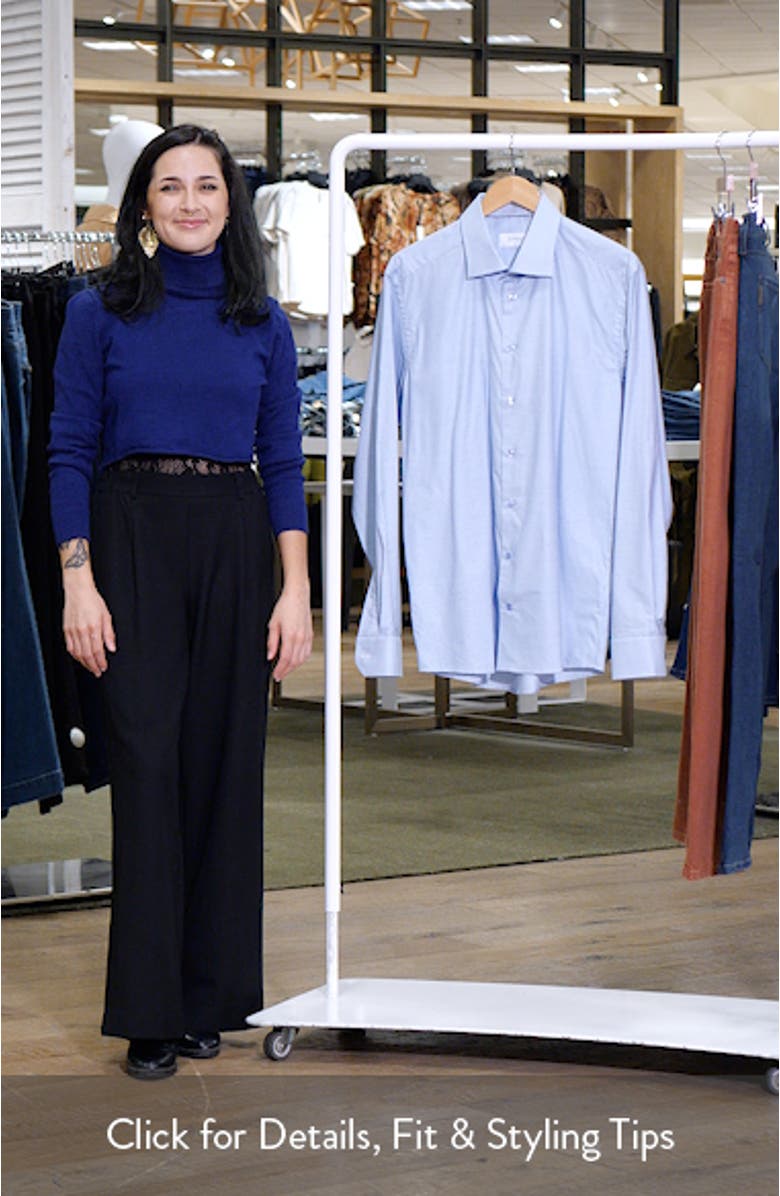 Contemporary Fit Gingham Dress Shirt, sales video thumbnail