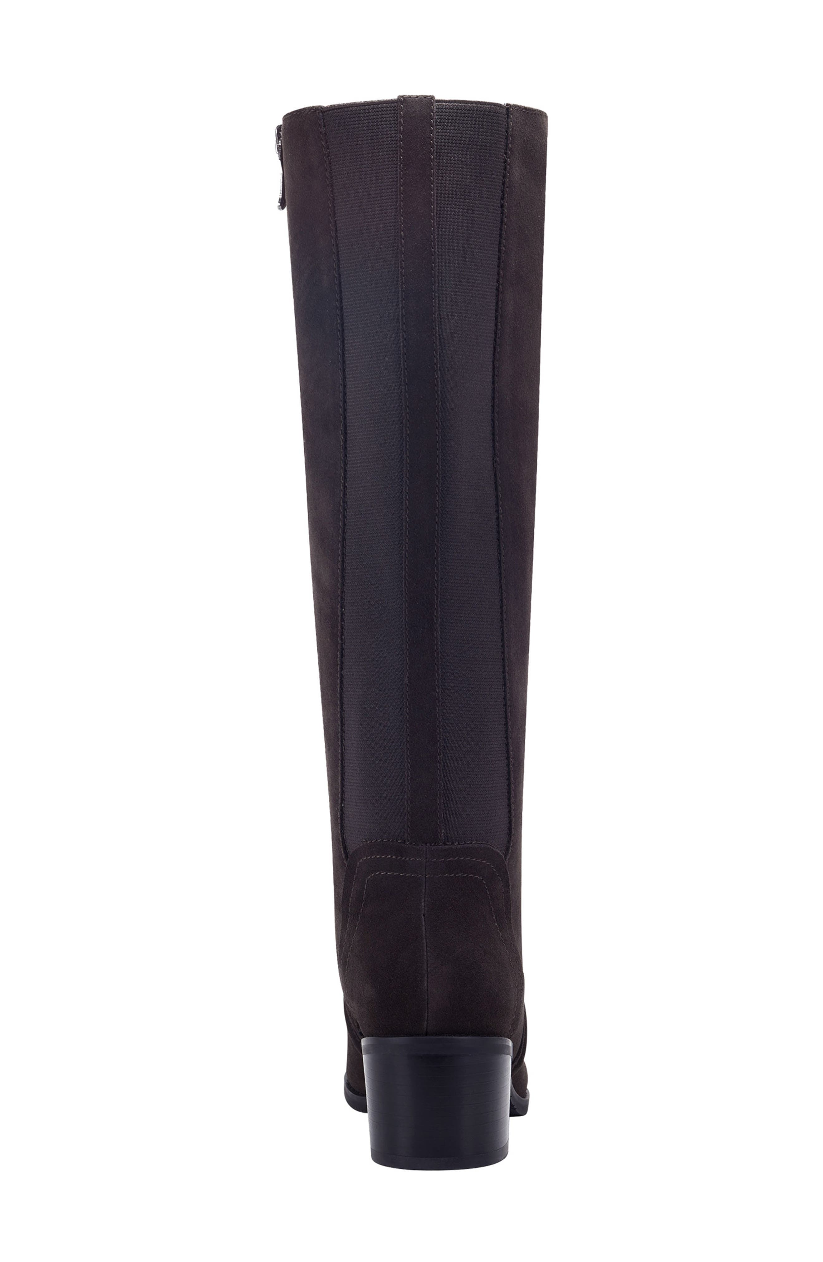 Tallie Knee High Boot, Alternate, color, DARK GRAY LEATHER
