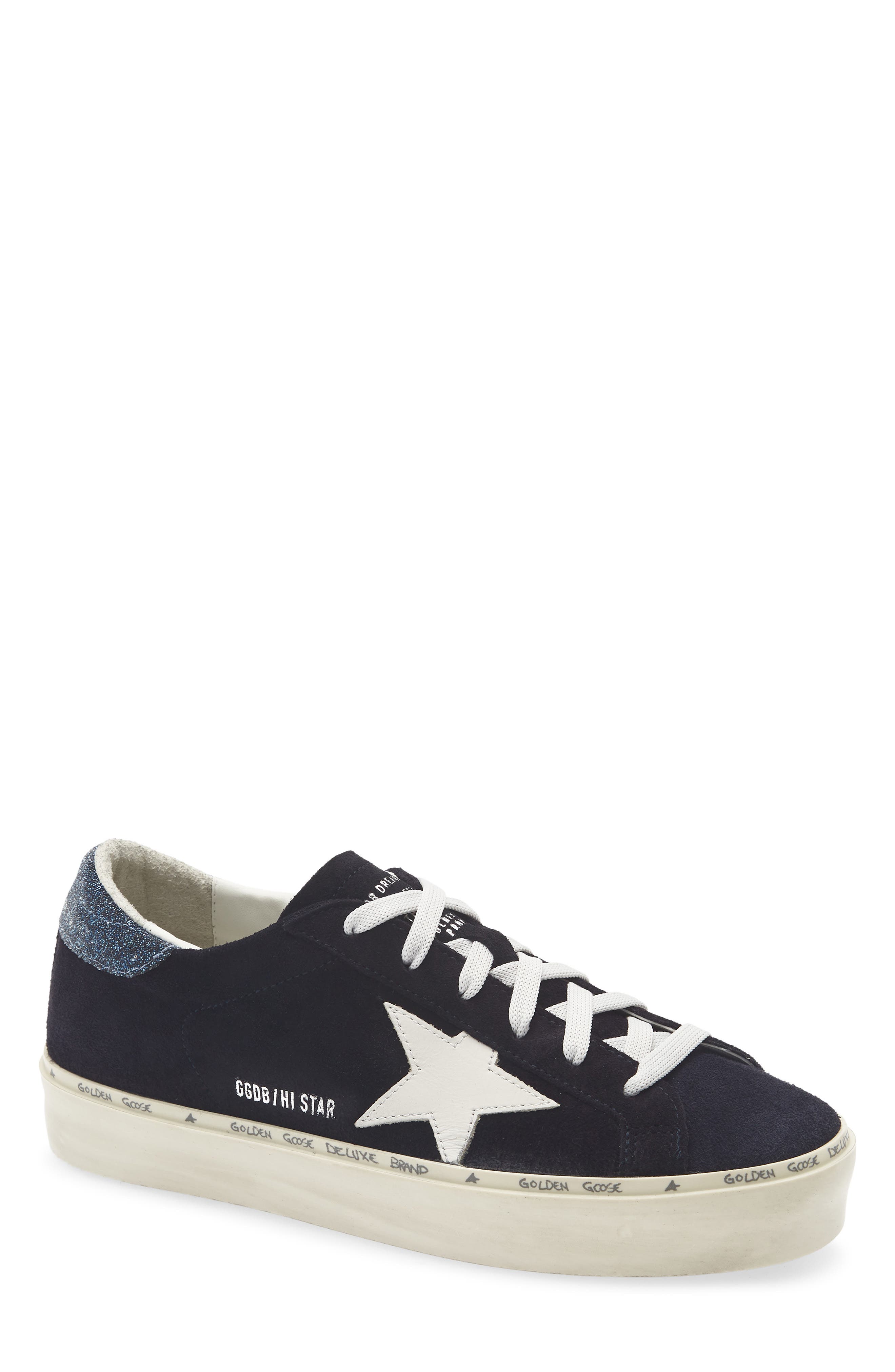 Hi Star Platform Sneaker, Main, color, DARK BLUE/ WHITE