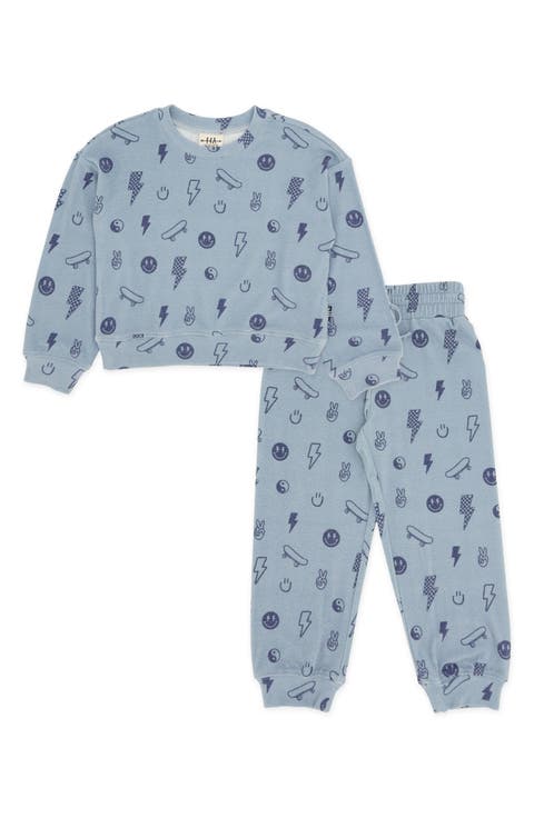 Icon Hacci Sweatshirt & Joggers Set