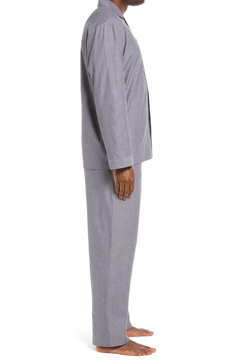 Nordstrom Men's Cotton Poplin Pajamas, Alternate, color, 