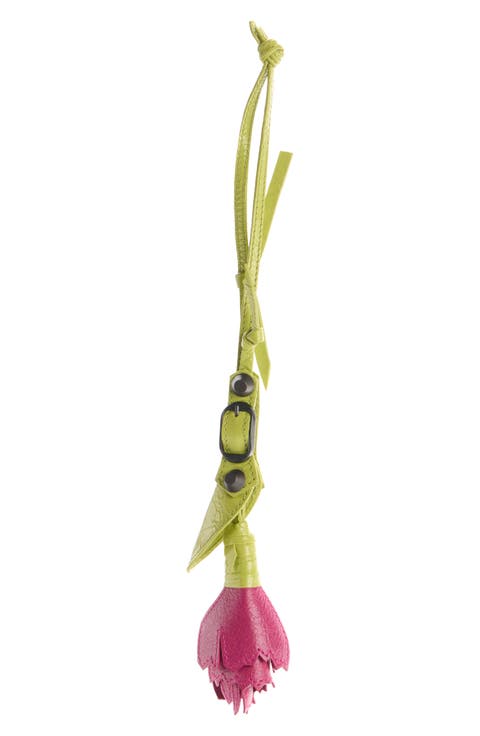 Le City Leather Tulip Bag Charm