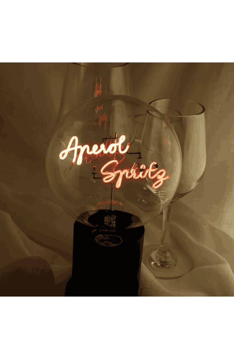 MITB Aperol Spritz Portable Table Lamp, Alternate, color, Black