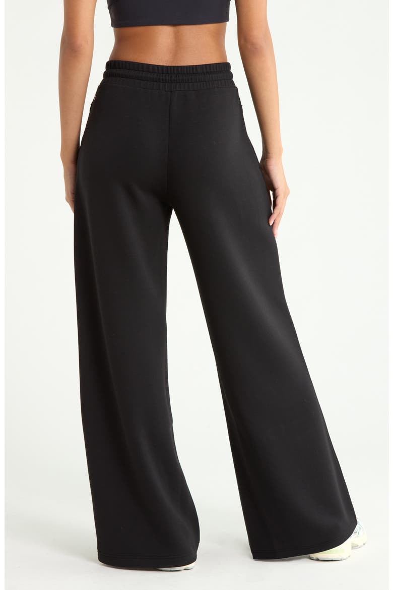 Soft Luxe Wide Leg Pants, Alternate, color, BLACK