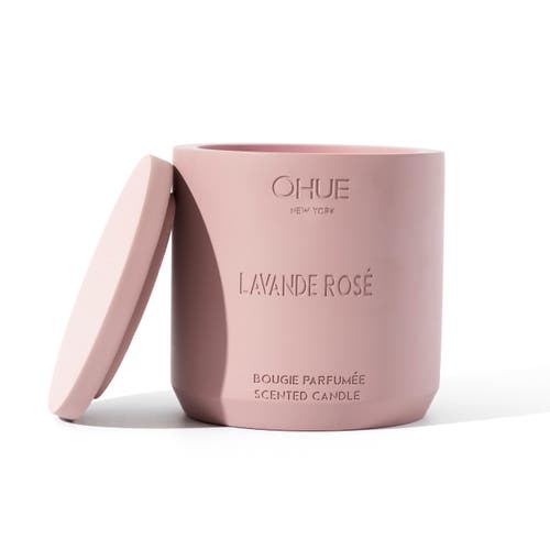 Qhue Lavande Rose Candle