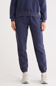 90 DEGREE BY REFLEX Varsity Vault Fleece Shorts