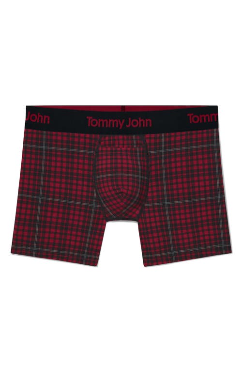 Tommy John Second Skin 4-inch Boxer Briefs In Red
