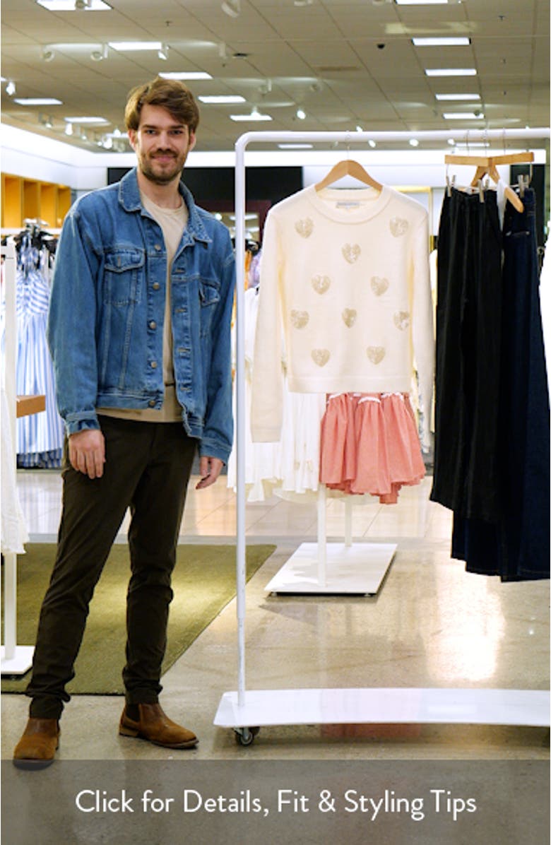 Silver Heart Sweater, sales video thumbnail