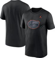 Jordan Brand Men's Jordan Brand Black Florida Gators Color Pop Logo Legend Performance T-Shirt
