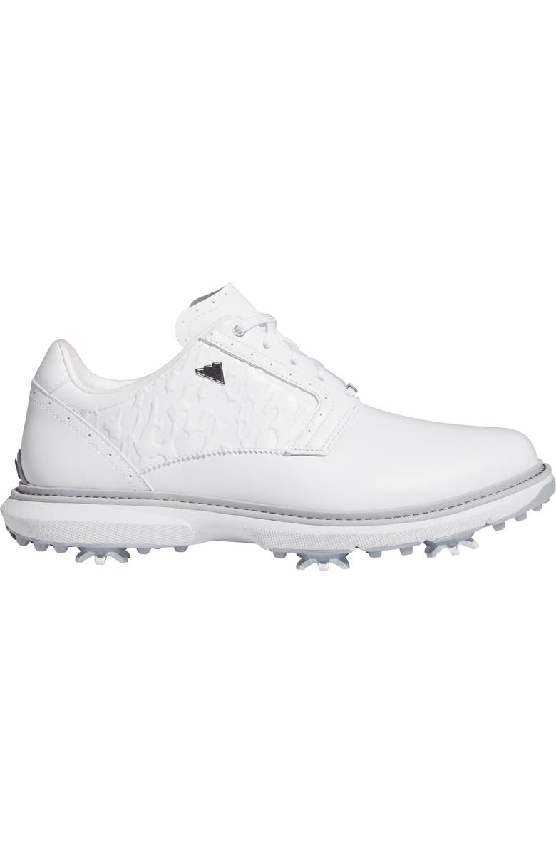 adidas MC70 Golf Shoe, Alternate, color, White/ Silver Metallic