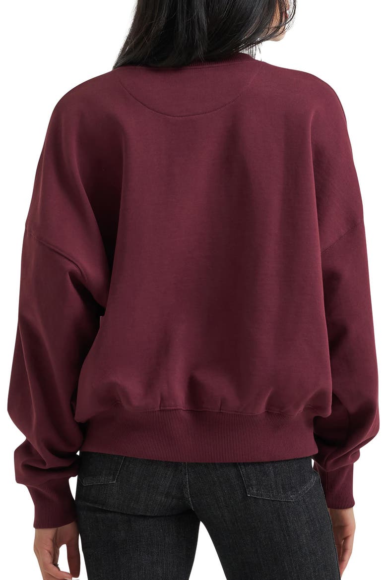 Rodeo Nights Graphic Sweatshirt, Alternate, color, BURGUNDY