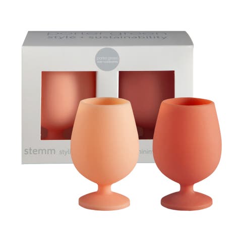 Stemm |Silicone Unbreakable Wine Glasses