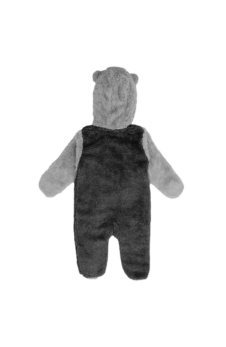 Outerstuff Newborn & Infant Black New Jersey Devils Game Nap Teddy Fleece Bunting Full-Zip Sleeper, Alternate, color, 