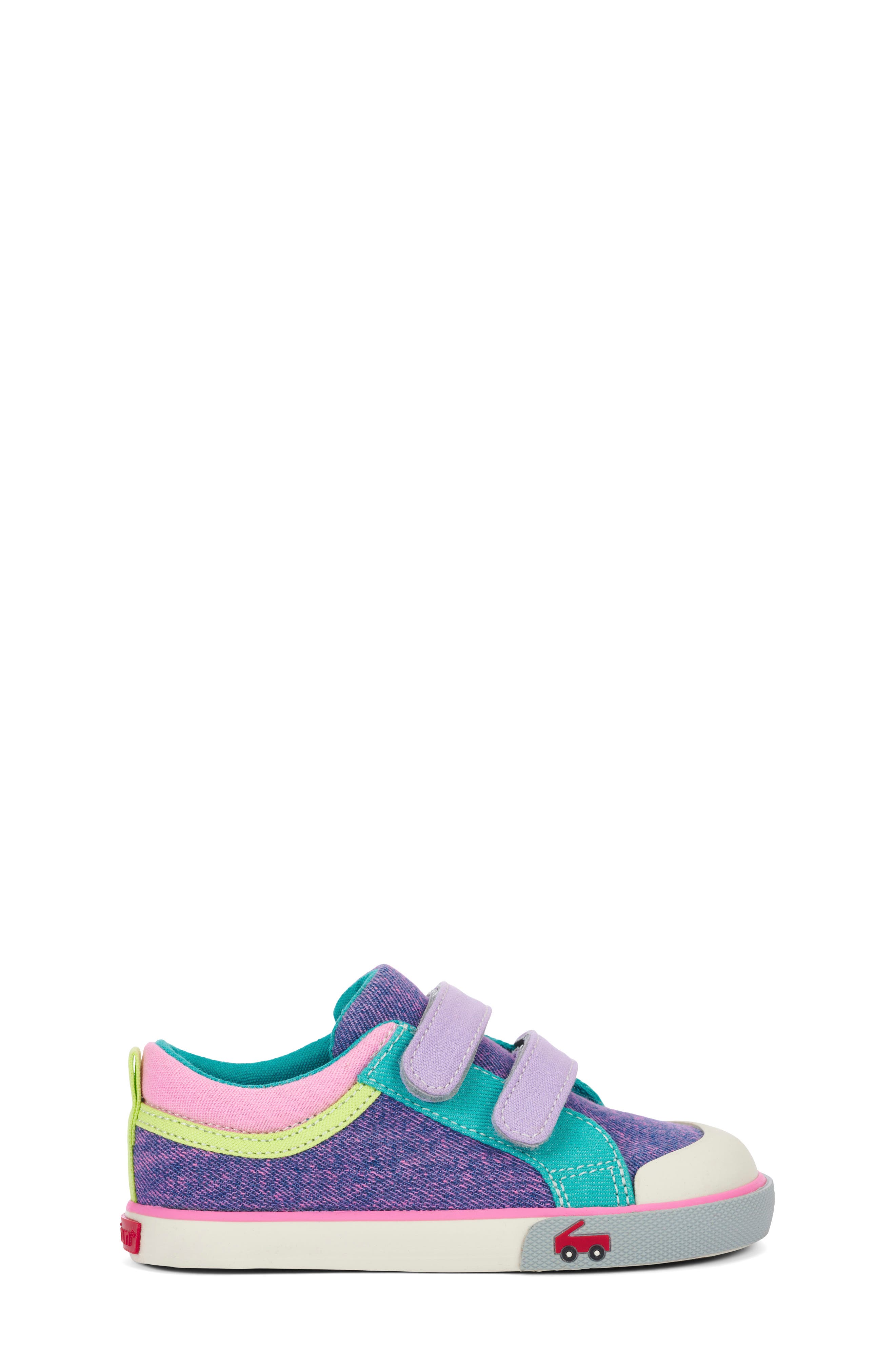 Kids' Robyne Sneaker, Alternate, color, PURPLE DENIM