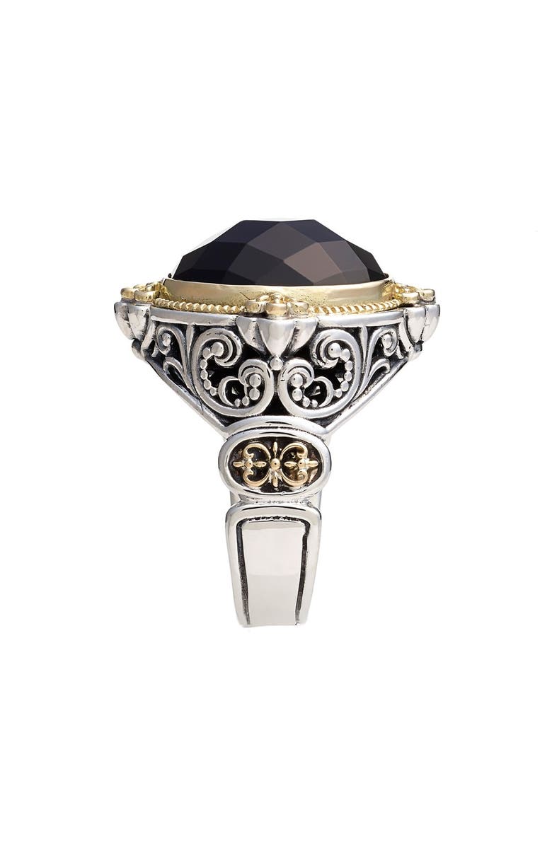Konstantino 'Nykta' Faceted Stone Ring, Alternate, color,