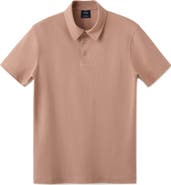 MANGO Slim Fit Stretch Cotton Blend Piqué Polo