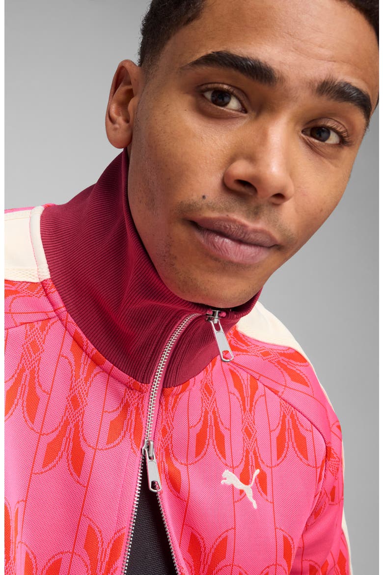 The Never Worn V T7 Track Jacket, Alternate, color, BLOSSOM
