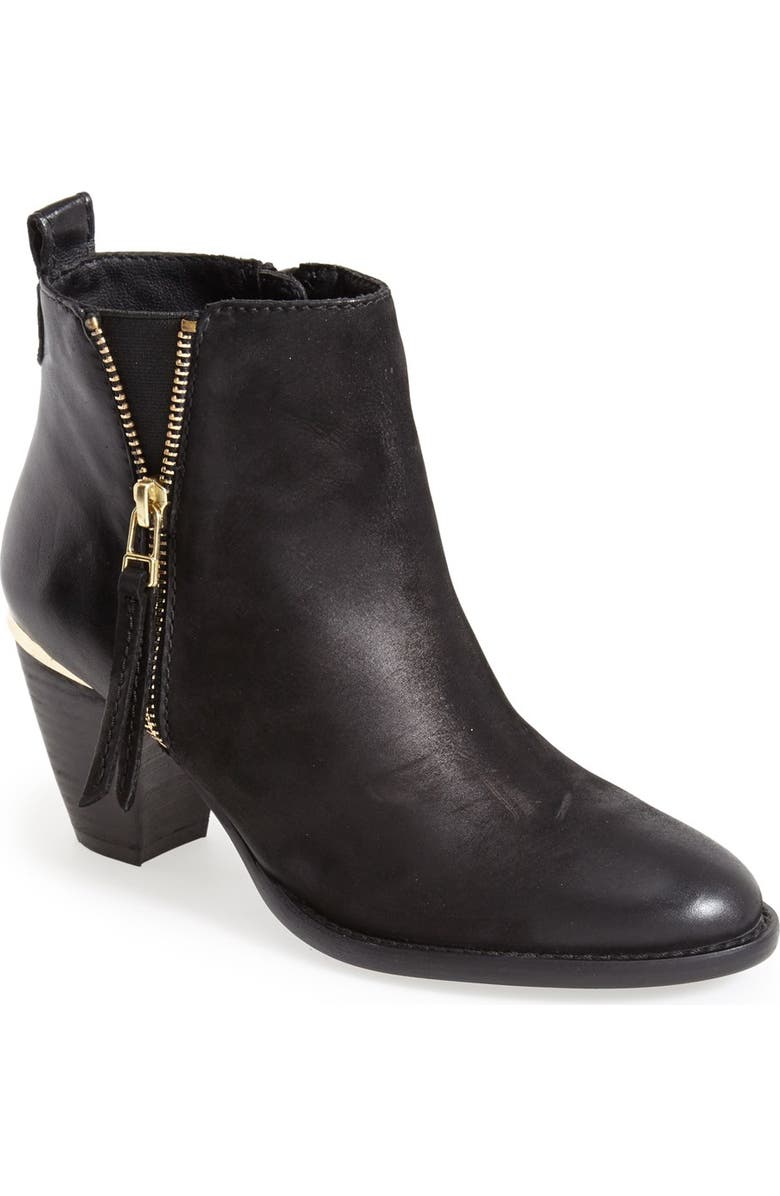 Steve Madden 'Wantagh' Leather Ankle Boot, Main, color,