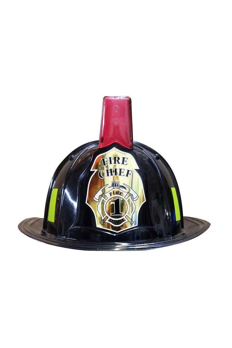 Kids Fire Chief Helmet, Alternate, color, Black