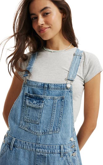Women's Short Denim Overall