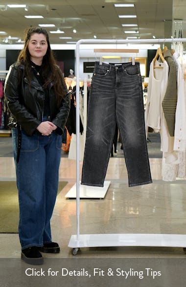 Bayeas High Rise Straight Jean