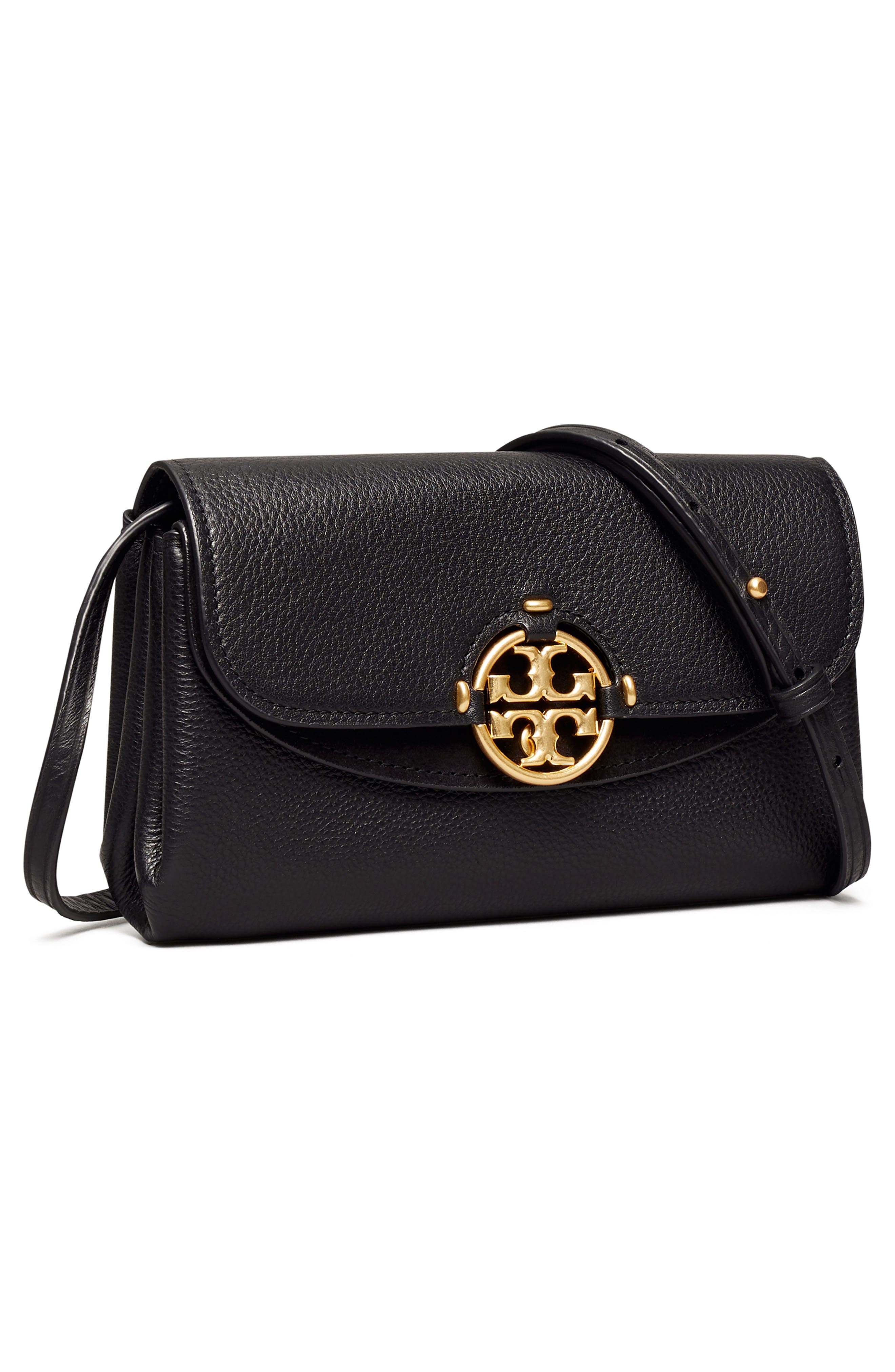 Miller Crossbody Wallet, Alternate, color, BLACK