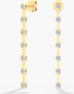 Everlee Small Orbit Drop Lab Diamond in 14K Gold