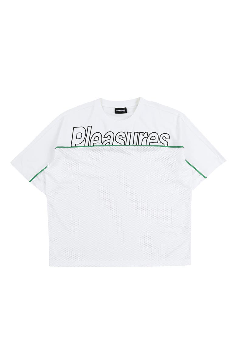 PLEASURES Reveal Oversize Mesh Graphic T-Shirt, Alternate, color, 