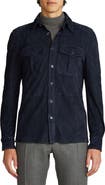 Ralph Lauren Purple Label Barron Suede Shirt Jacket