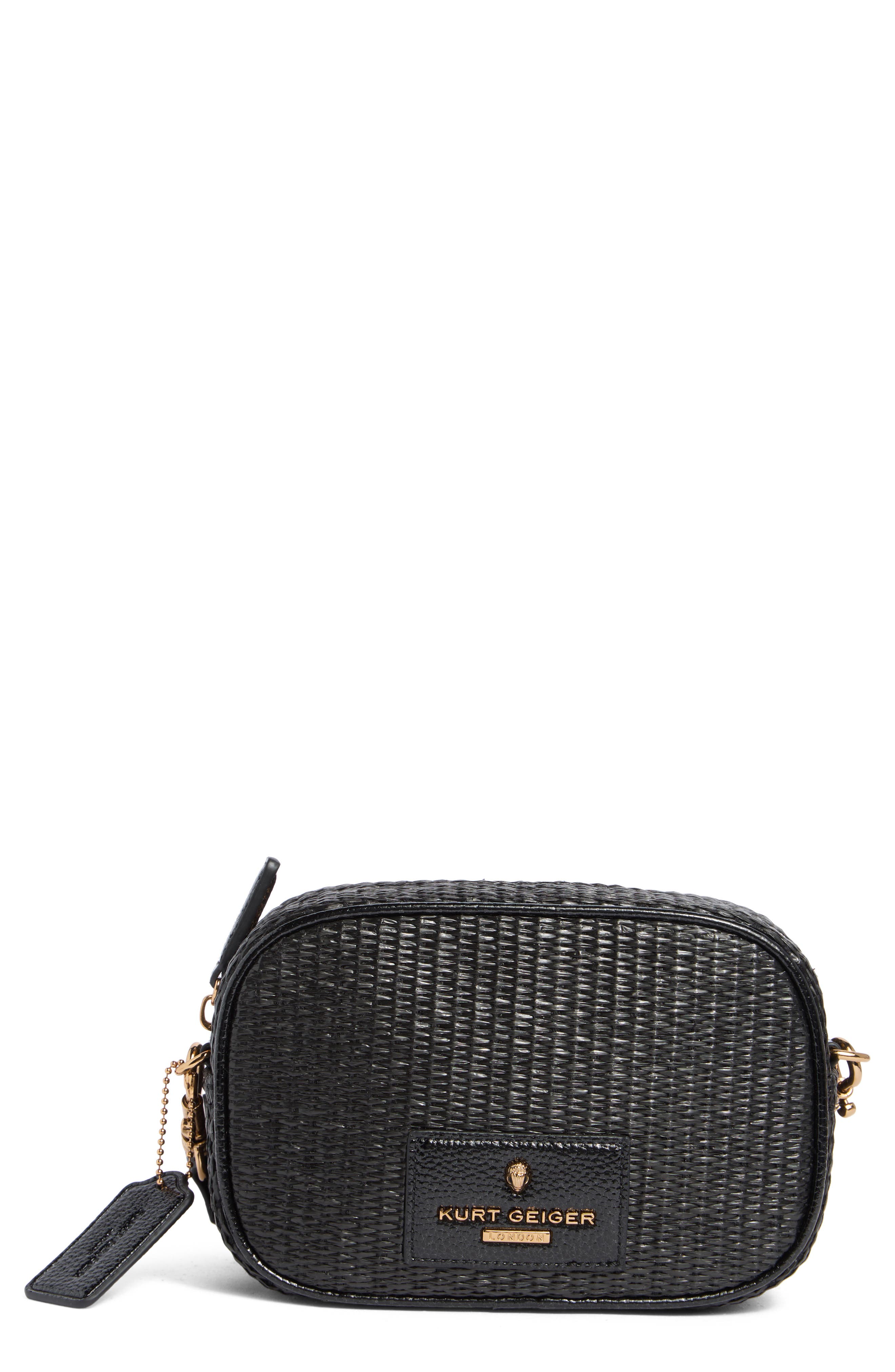 Kurt Geiger London Chiswick Raffia Camera Bag