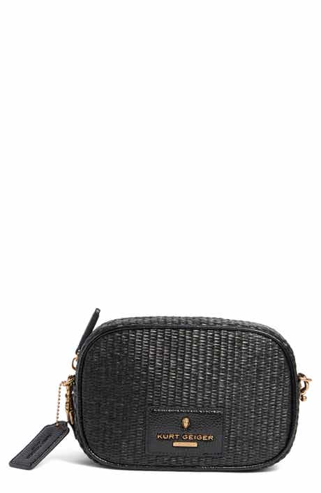 Kurt Geiger London Chiswick Raffia Camera Bag